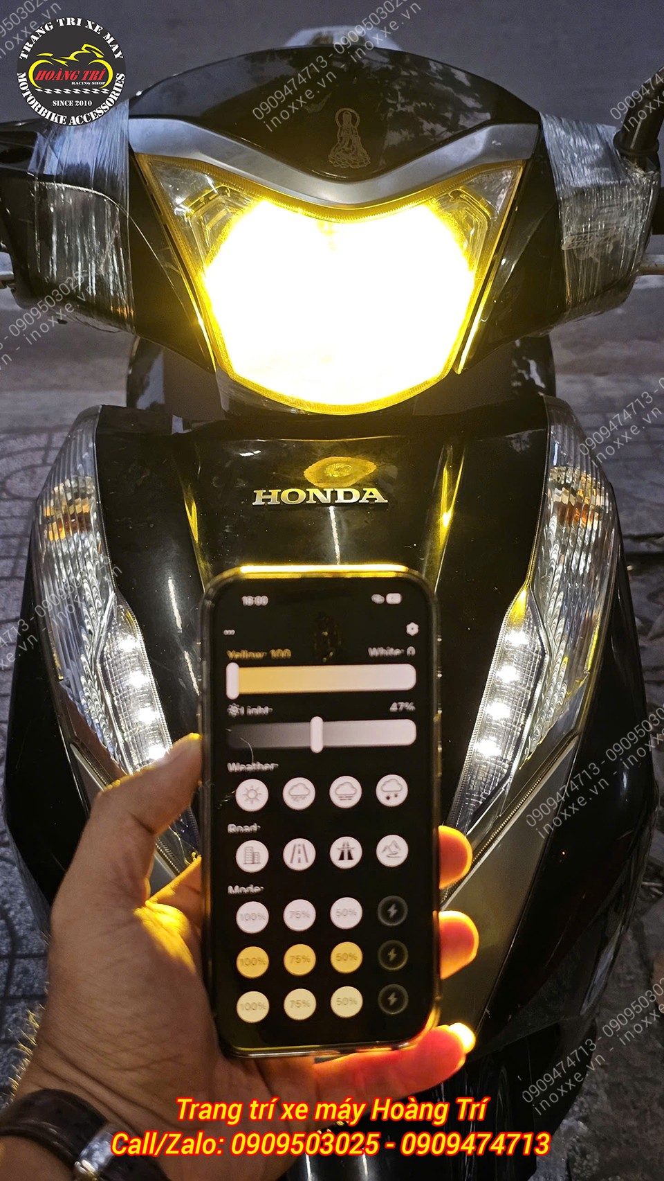 Bóng đèn pha led R14-H4 85w