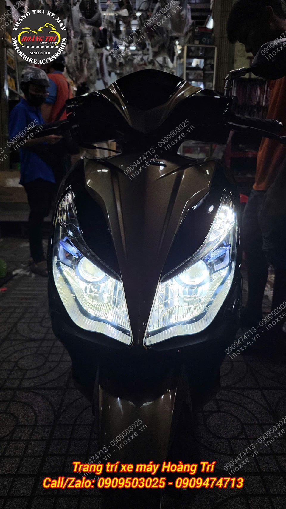 Bóng đèn pha led R14-H4 85w