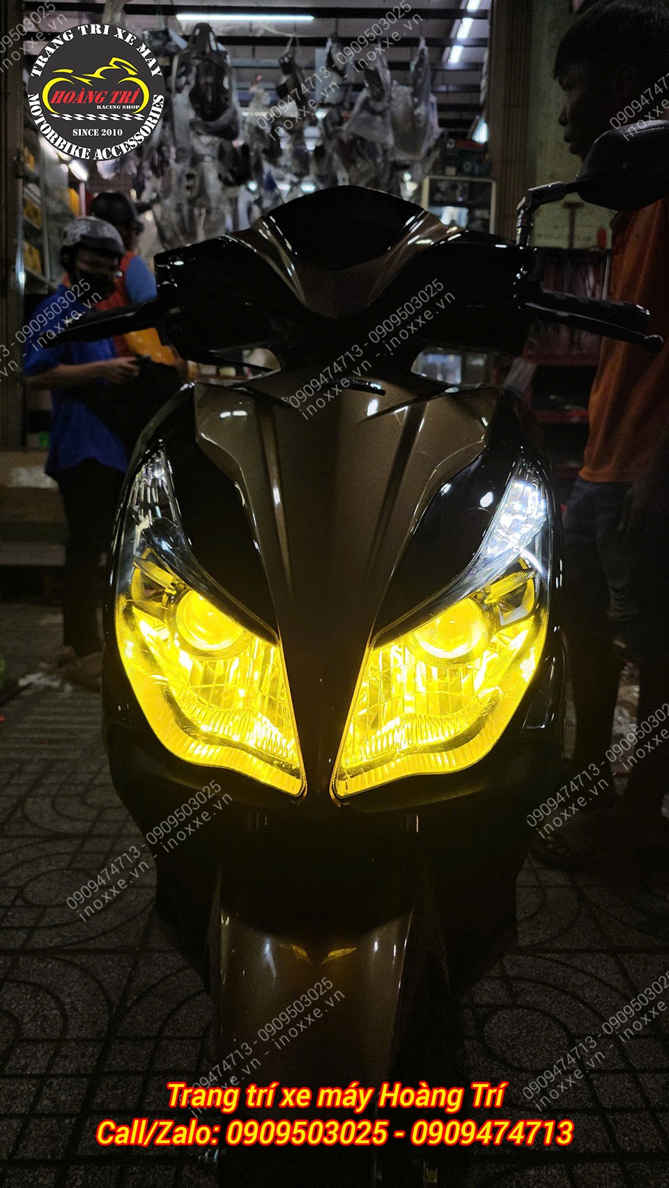 Bóng đèn pha led R14-H4 85w