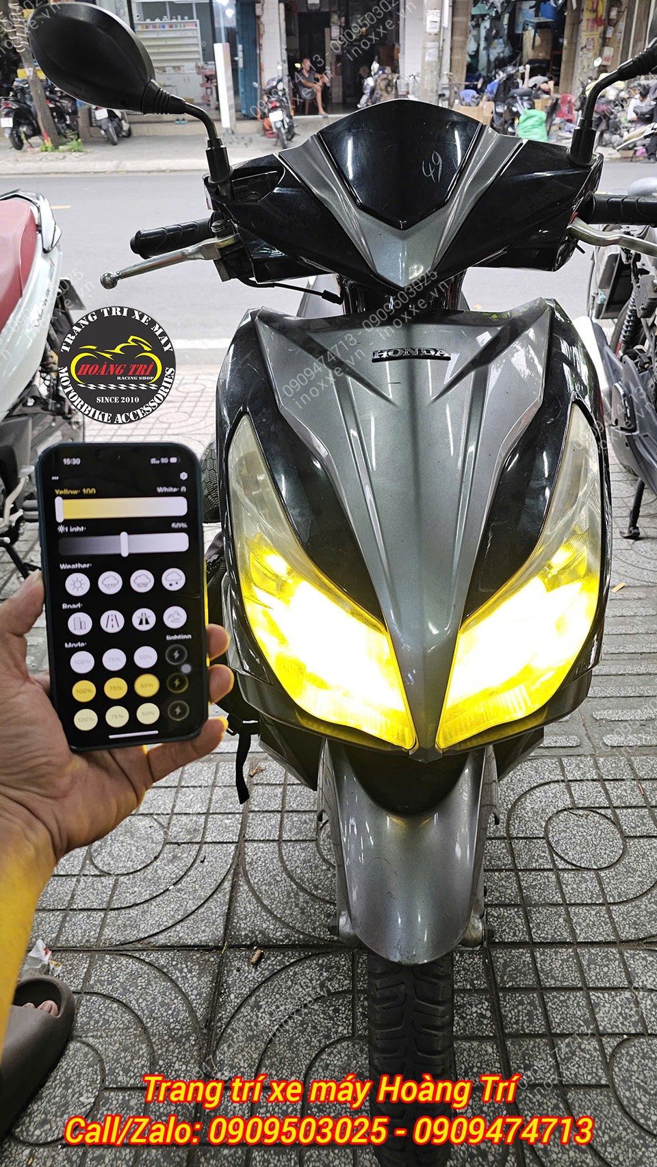 Bóng đèn pha led R14-H4 85w