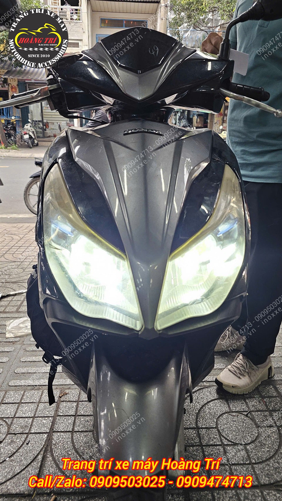 Bóng đèn pha led R14-H4 85w