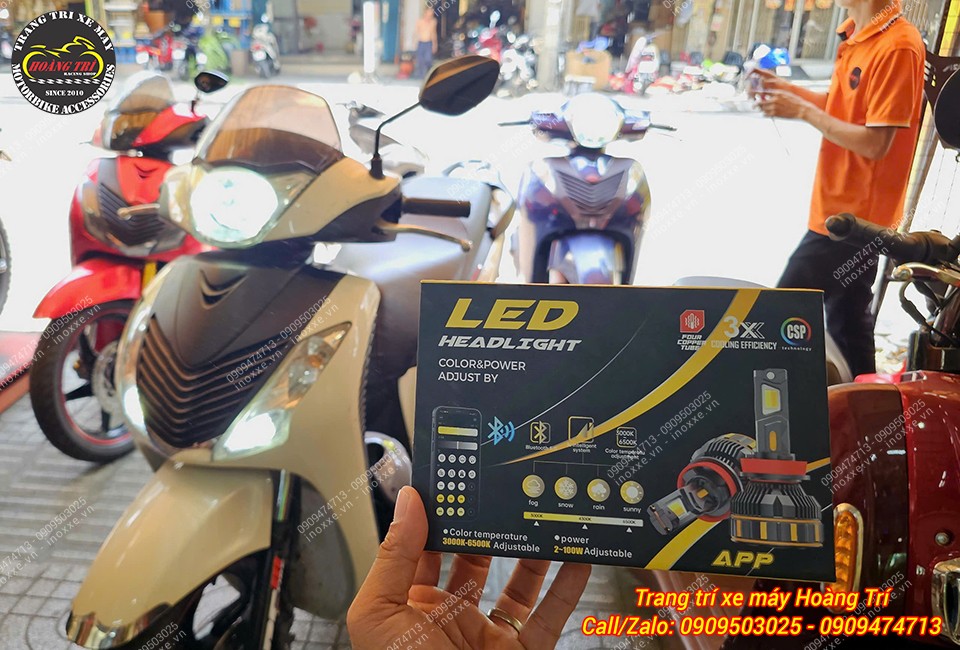 Bóng đèn pha led R14-H4 85w