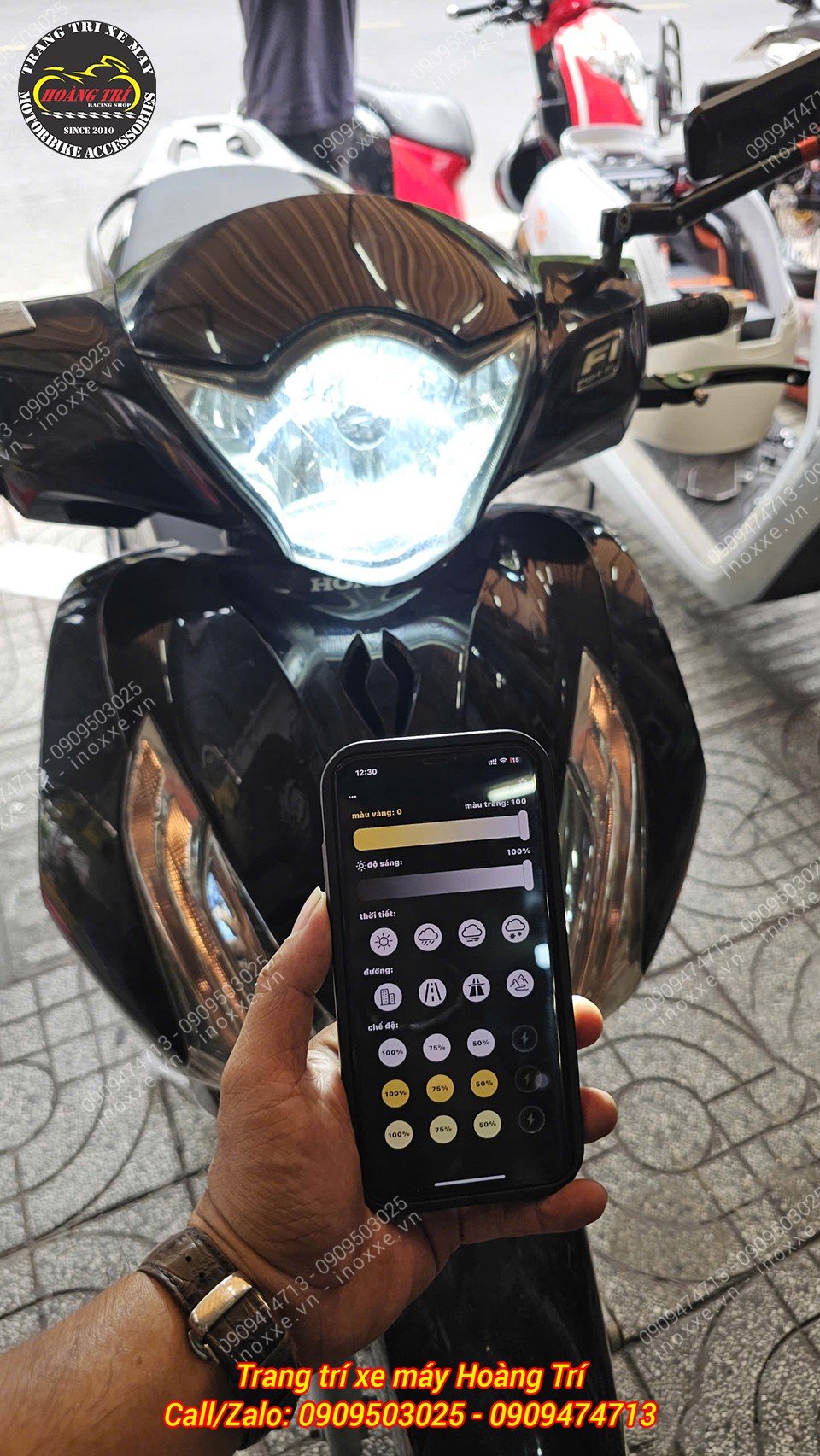 Bóng đèn pha led R14-H4 85w