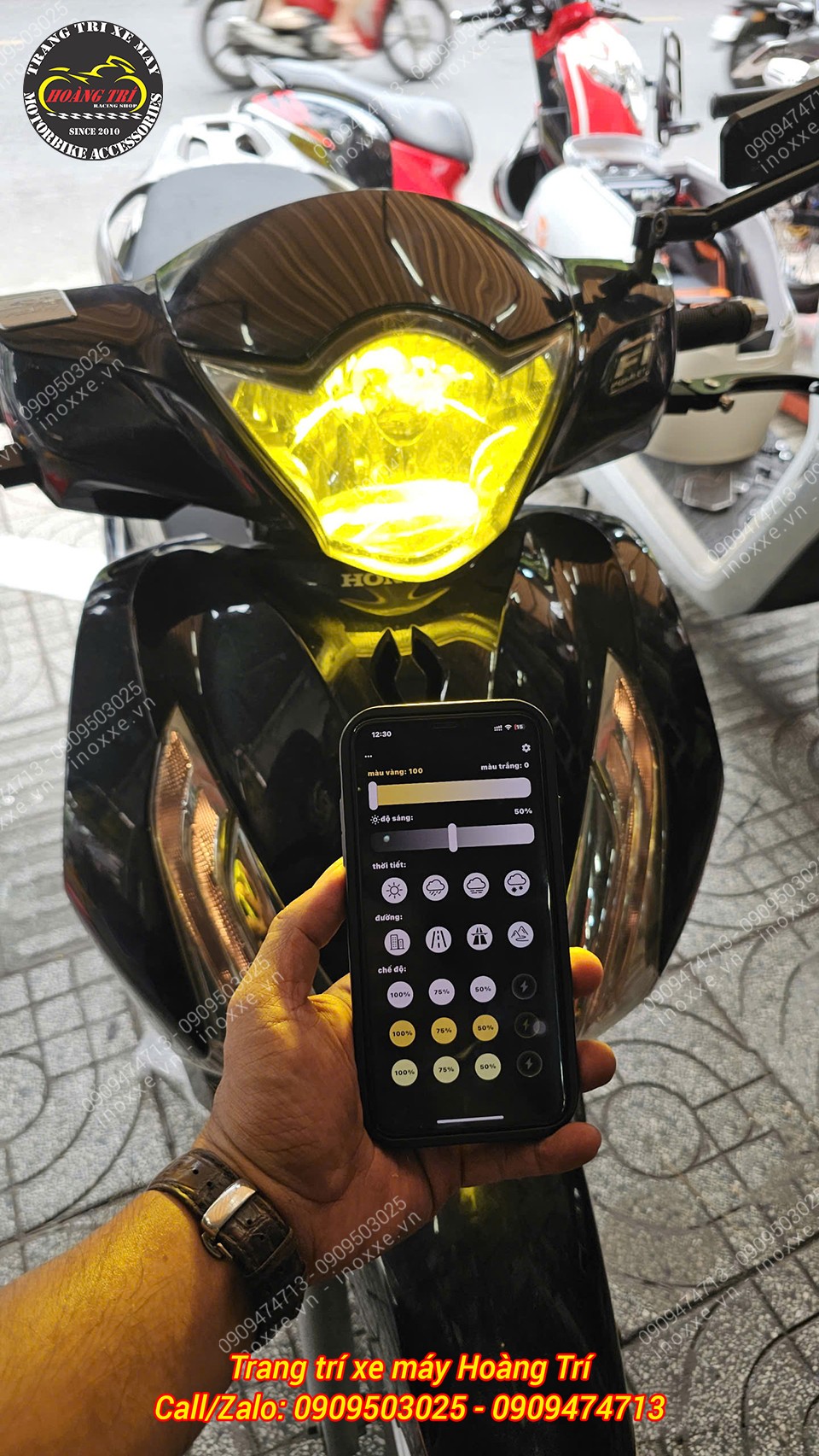 Bóng đèn pha led R14-H4 85w