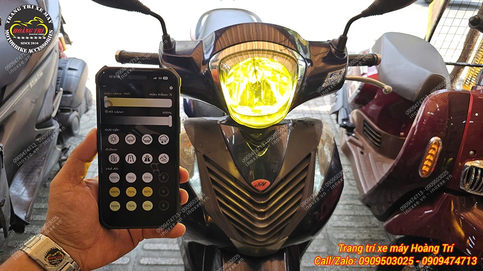 Bóng đèn pha led R14-H4 85w
