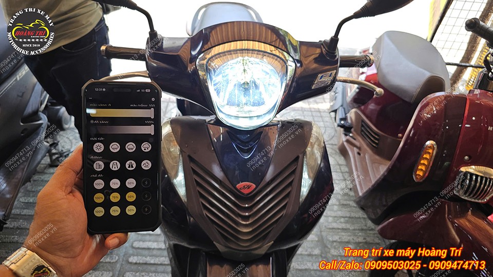 Bóng đèn pha led R14-H4 85w