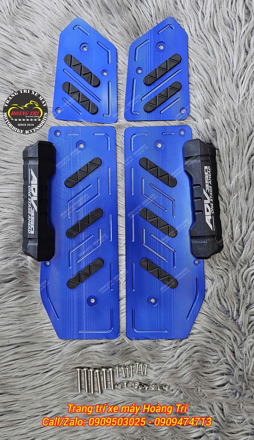 Thảm để chân ADV 350 nhôm CNC - NCL