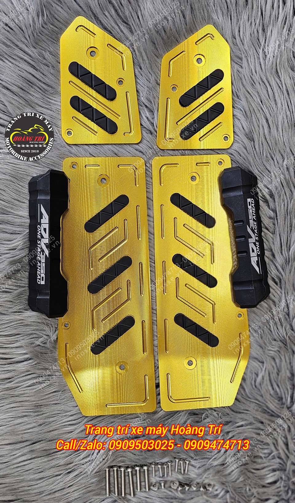 Thảm để chân ADV 350 nhôm CNC - NCL