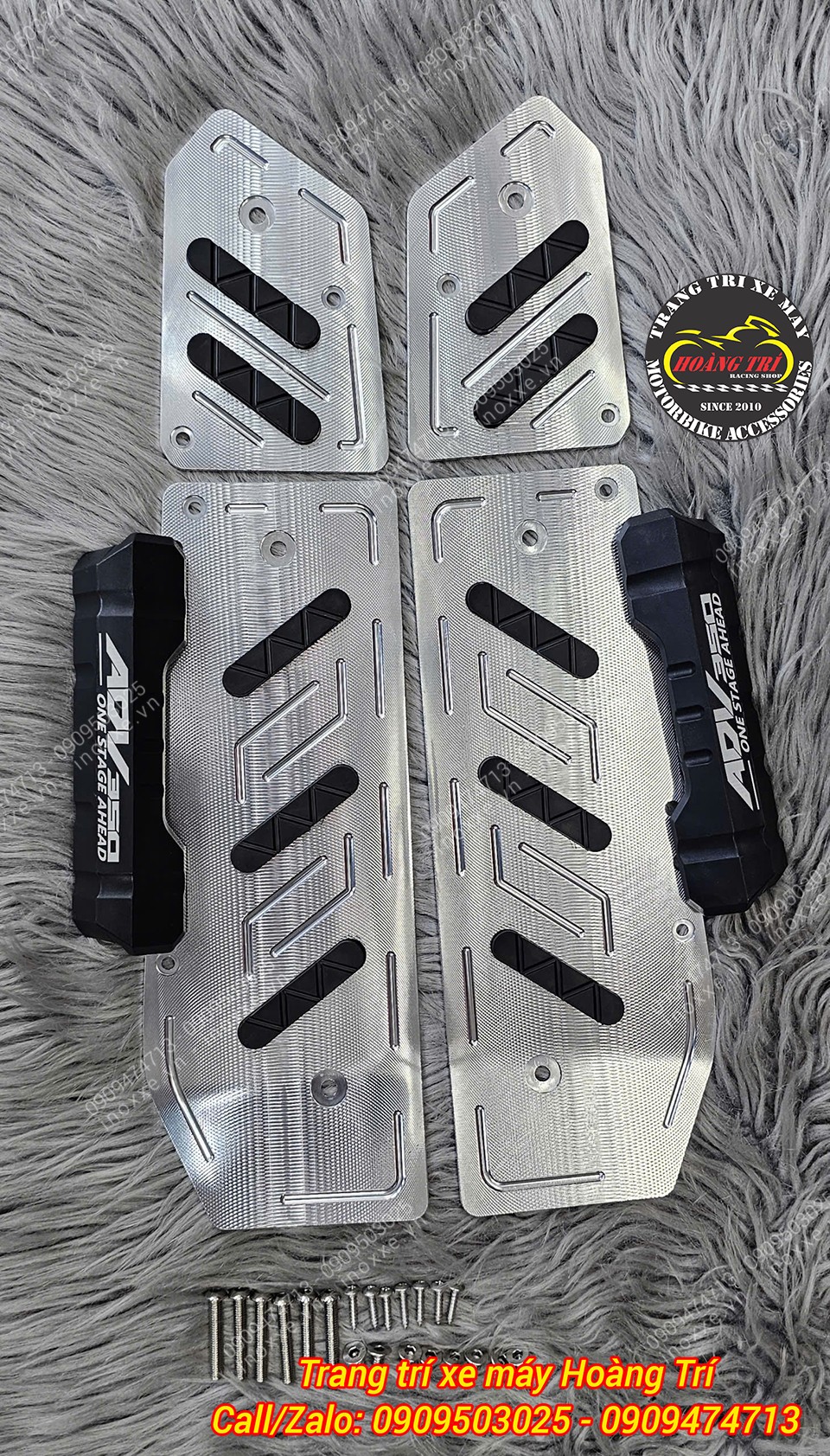 Thảm để chân ADV 350 nhôm CNC - NCL