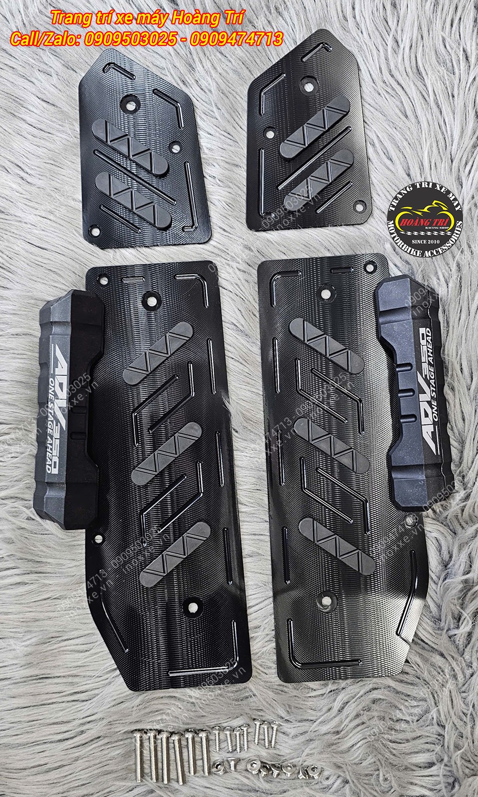Thảm để chân ADV 350 nhôm CNC - NCL