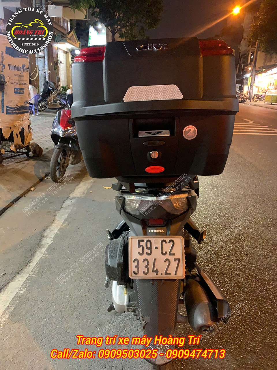 Thùng Givi 33 lít B33NM chính hãng