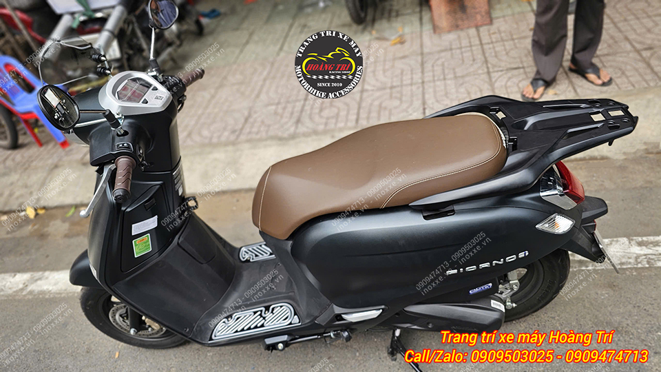 Baga sau SH nhôm đúc độ cho xe Giorno 125 Thái Lan