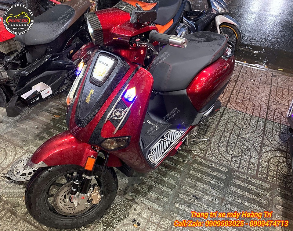 Phuộc trước Kingham nhôm CNC độ cho xe Giorno 125