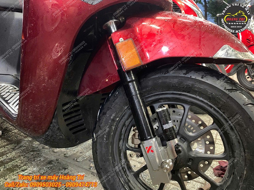 Phuộc trước Kingham nhôm CNC độ cho xe Giorno 125