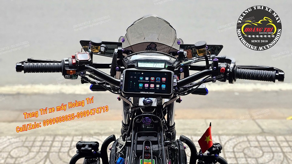 Màn hình Android ABSolute Rider A1 chính hãng