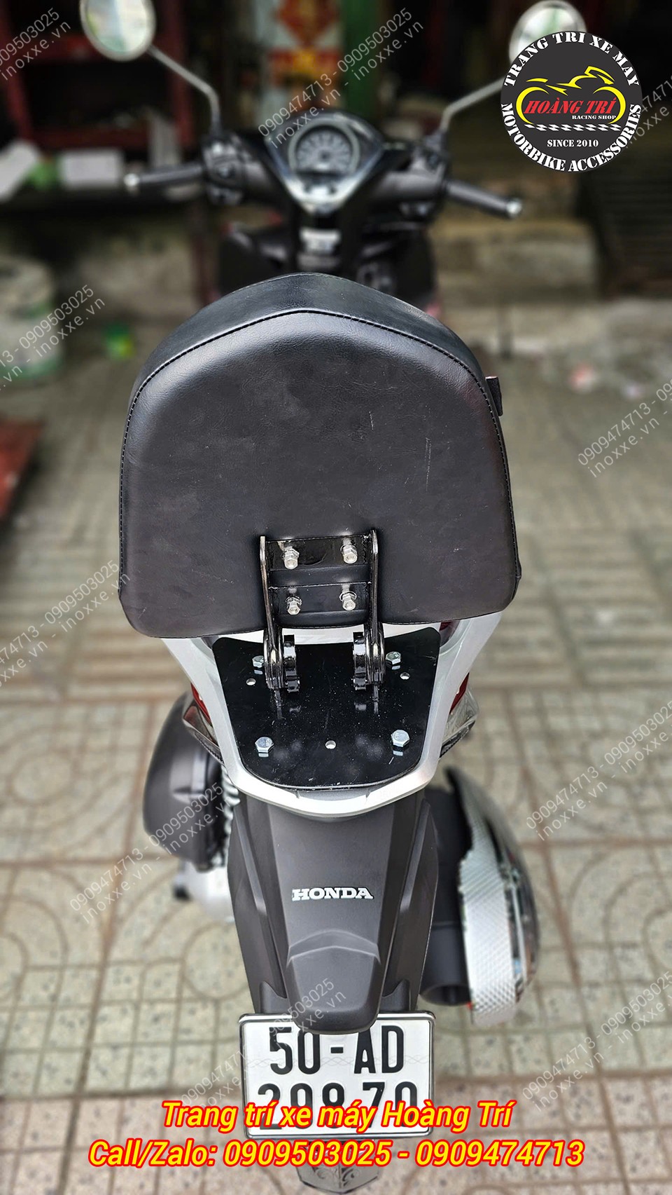 Đế tựa lưng bật/gấp mẫu V2