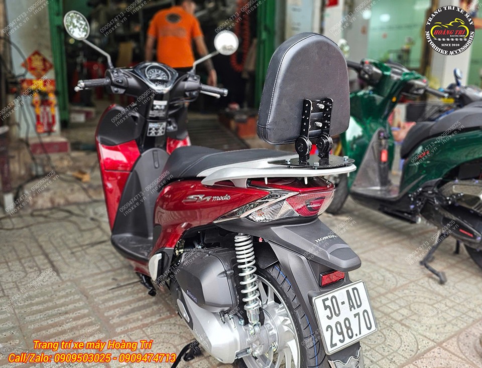 Đế tựa lưng bật/gấp mẫu V2