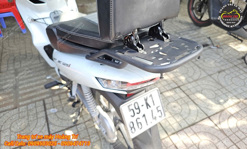 Đế tựa lưng bật/gấp mẫu V2