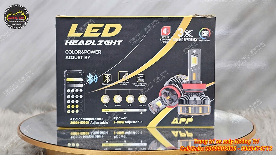 Bóng đèn pha led R14-H4 85w