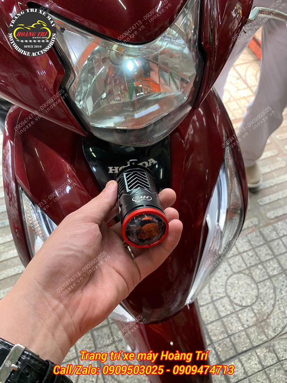 Bóng đèn pha led TJ-H4 Red 65w