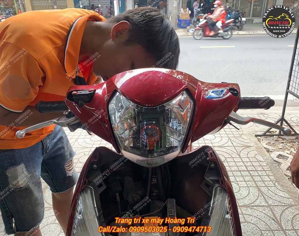 Bóng đèn pha led TJ-H4 Red 65w