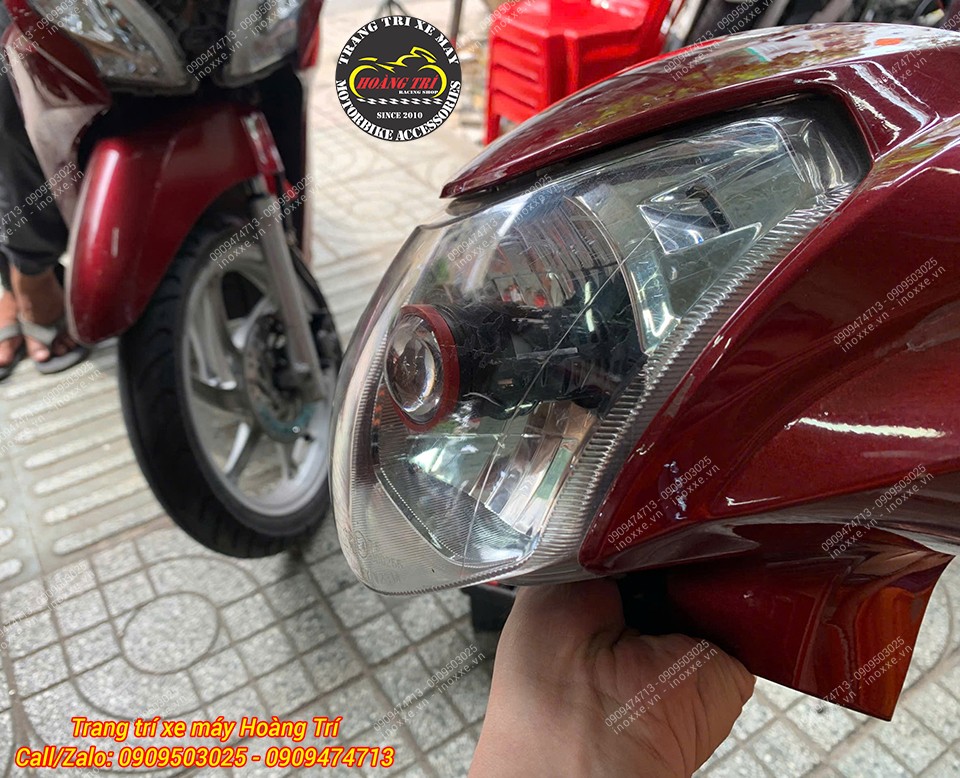 Bóng đèn pha led TJ-H4 Red 65w