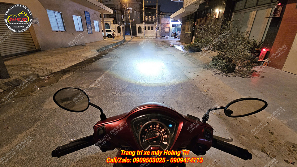 Bóng đèn pha led TJ-H4 Red 65w