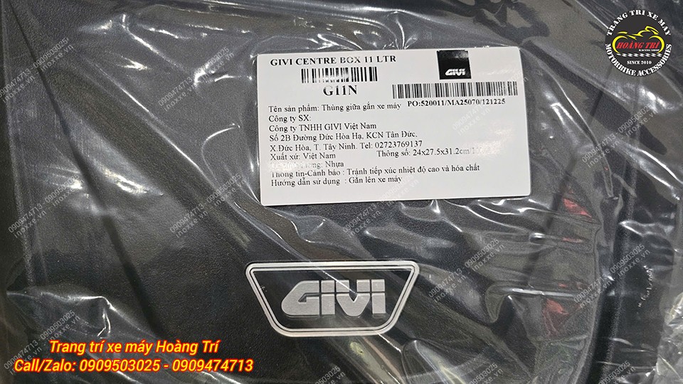 Thùng giữa Givi G11N