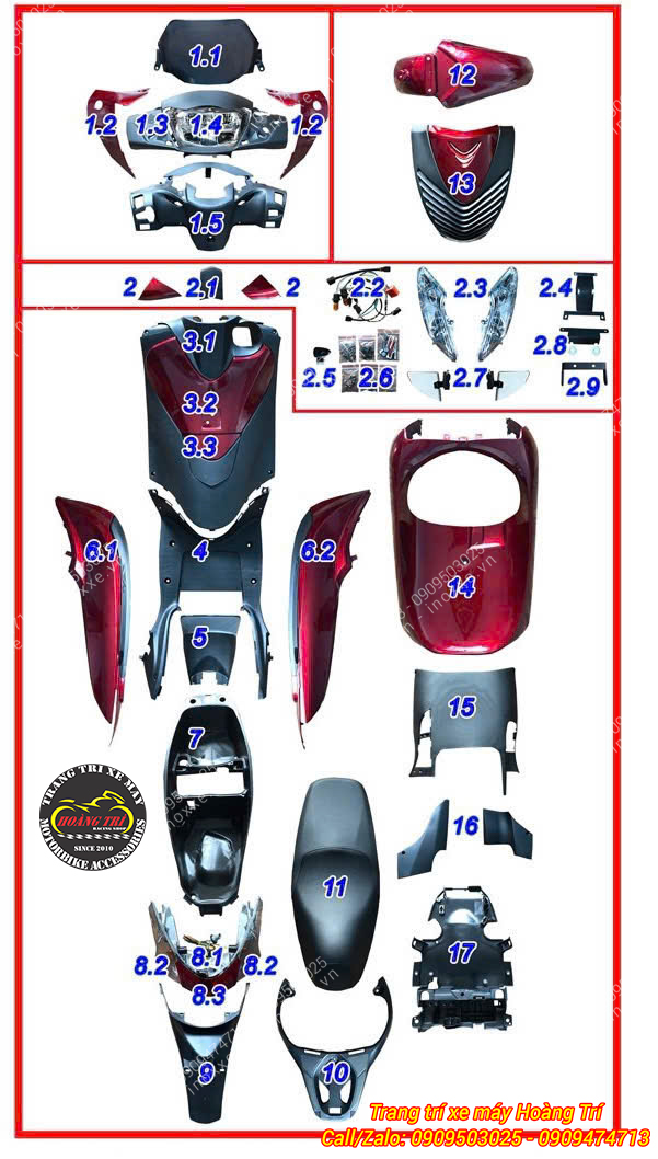 SH 2020-2023 lên dàn áo kiểu SH Ý