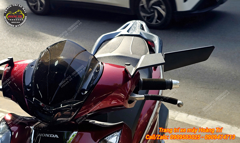 Kính chiếu hậu H2R kiểu cánh gió