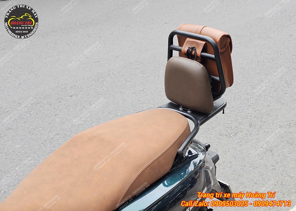 Trọn bộ baga sau tựa lưng bật gấp cho xe Stylo 160