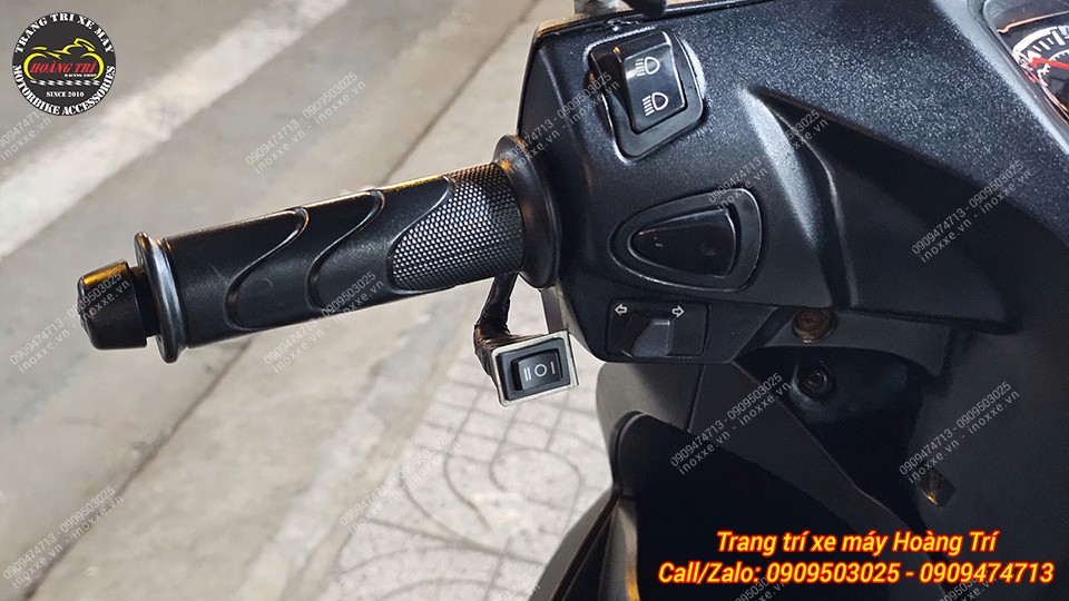 Lắp đèn trợ sáng cho xe Vision