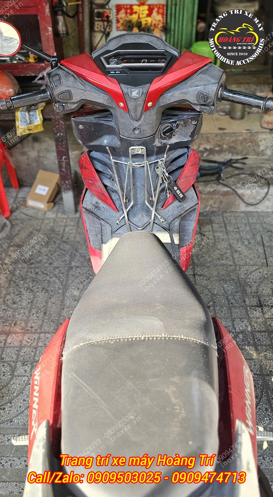 Độ đồng hồ Winner X cho Winner