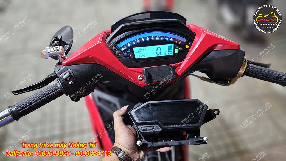 Độ đồng hồ ZX10R cho xe Winner