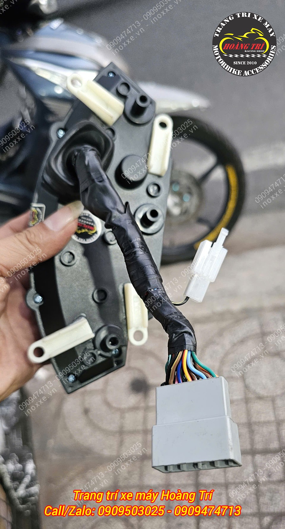 Độ đồng hồ ZX10R cho xe Winner