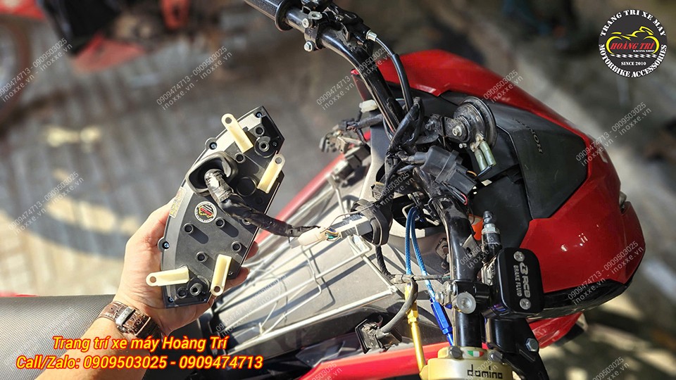 Độ đồng hồ ZX10R cho xe Winner