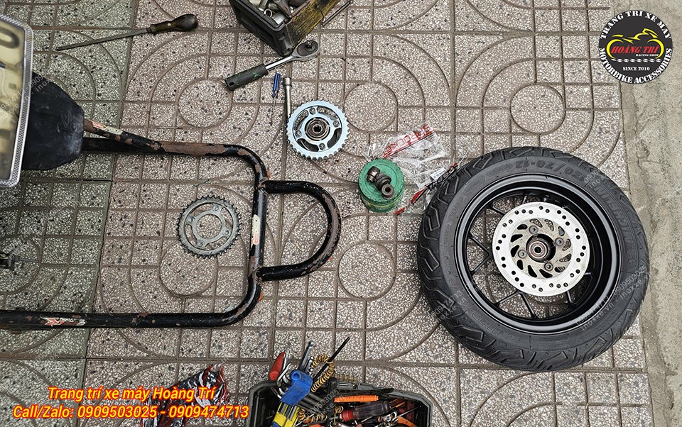 Nhông sên dĩa dành cho MSX