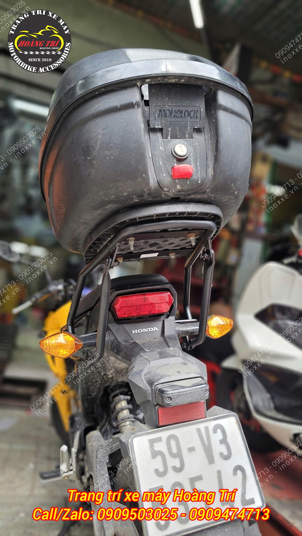 Baga sau Honda MSX chính hãng Givi