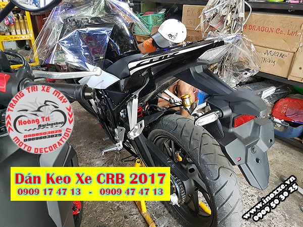 Dán keo xe CRB 2017