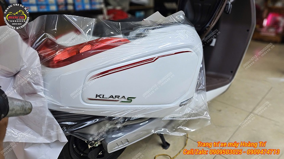 Dán keo xe máy điện Vinfast Krala