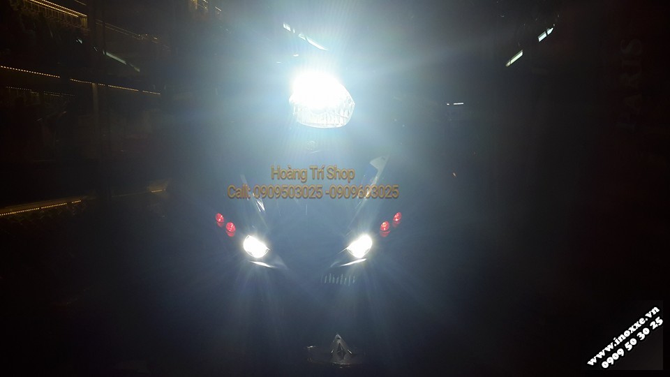 Đèn hỗ trợ sáng L4 lắp xe Exciter 150