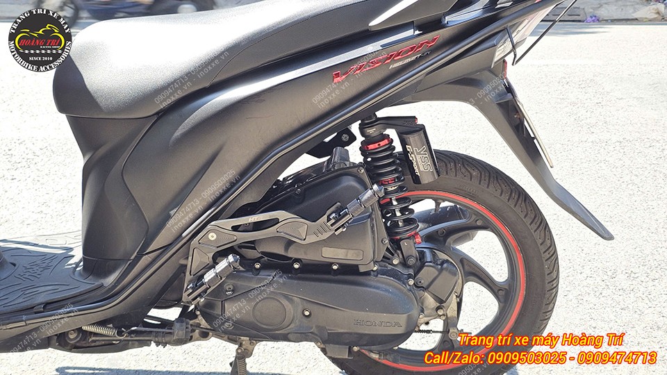 Phuộc bình dầu YSS G-Sport gắn xe Lead , Vision , Grande