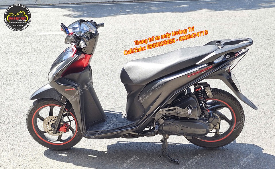 Phuộc bình dầu YSS G-Sport gắn xe Lead , Vision , Grande