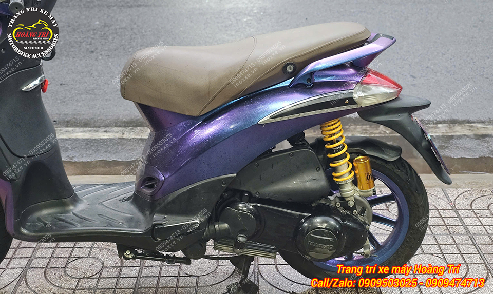 Phuộc Ohlins F1 độ cho xe Liberty