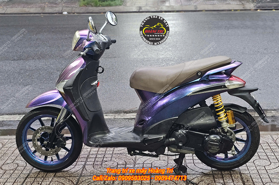 Phuộc Ohlins F1 độ cho xe Liberty