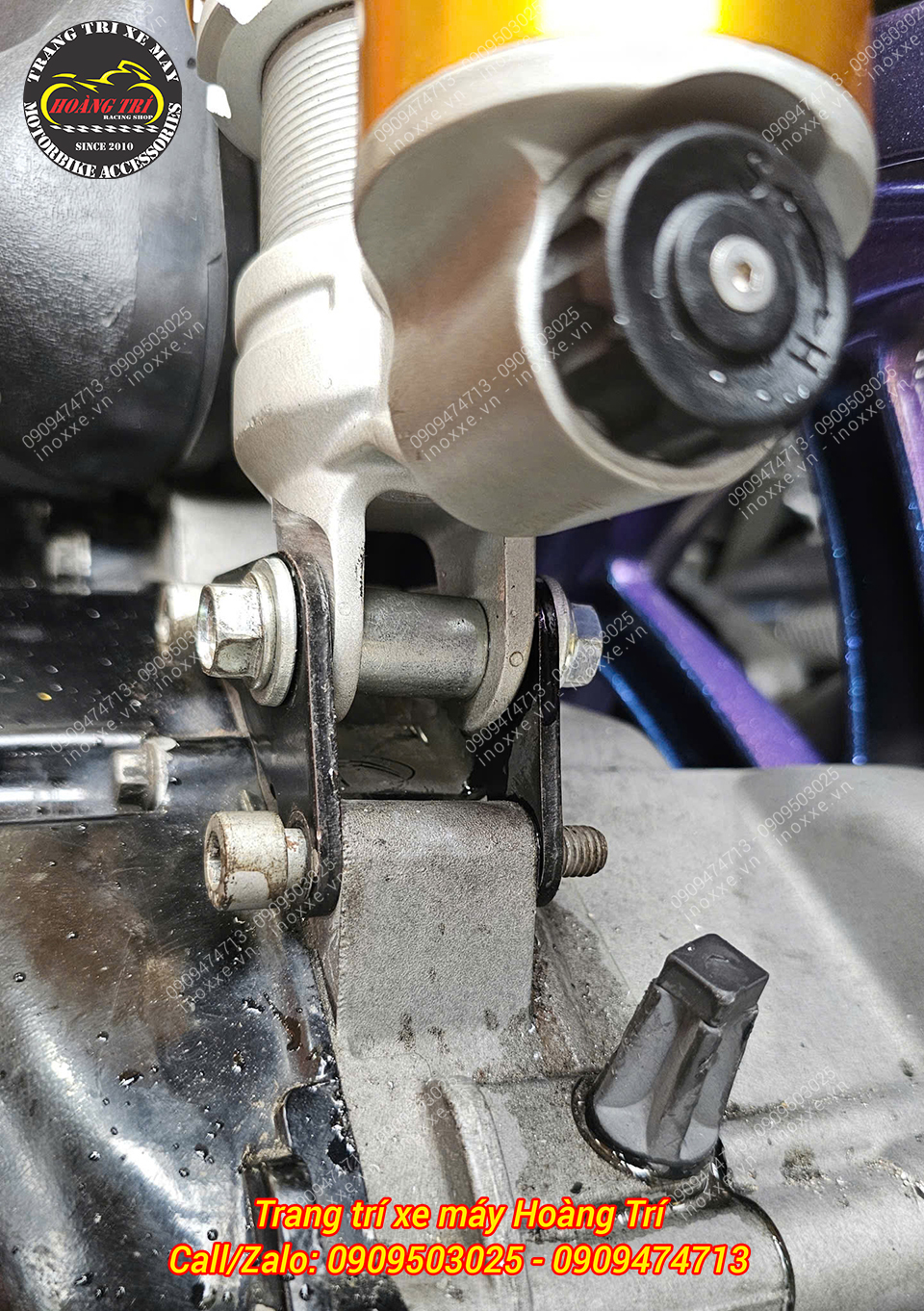 Phuộc Ohlins F1 độ cho xe Liberty