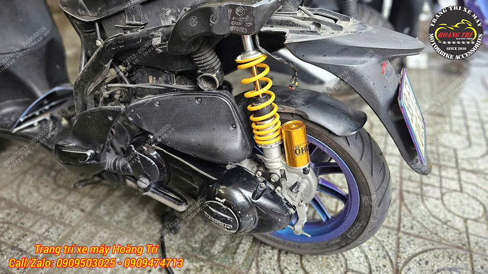 Phuộc Ohlins F1 độ cho xe Liberty