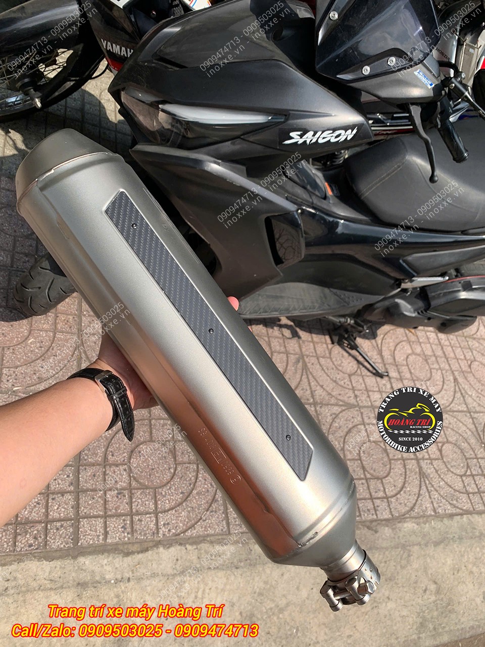 Pô 4Road F1 độ cho xe NVX