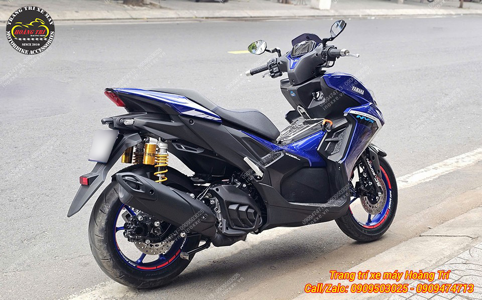 Ốp Pô NVX 2021 sơn Carbon