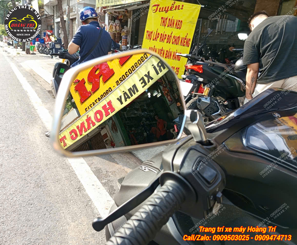 Bao tay - Tay thắng kiểu độ xe NVX 2017